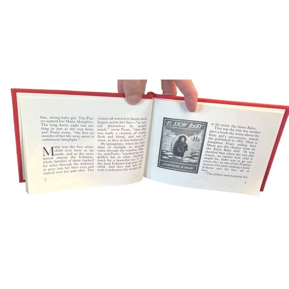 Vtg Snow Baby's Search For Christmas Hardcover Book Dianne Garville '88 - Picture 4 of 4